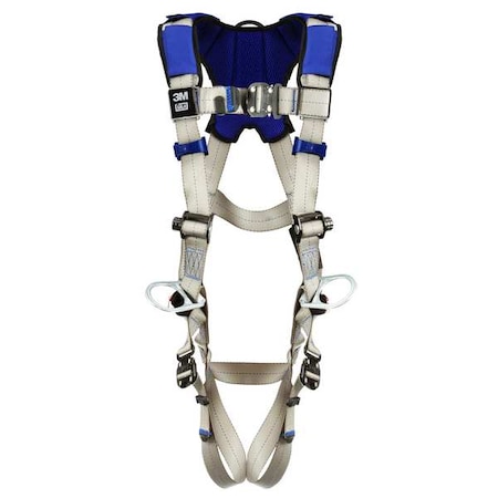 ExoFit™ X100 Fall Protection Harness, 2XL, 420 lb, Quick-Connect Chest/ Quick-Connect Leg Straps MPN:1401034