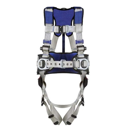 ExoFit™ X100 Fall Protection Harness, S, 420 lb, Quick-Connect Chest/ Quick-Connect Leg Straps MPN:1401055