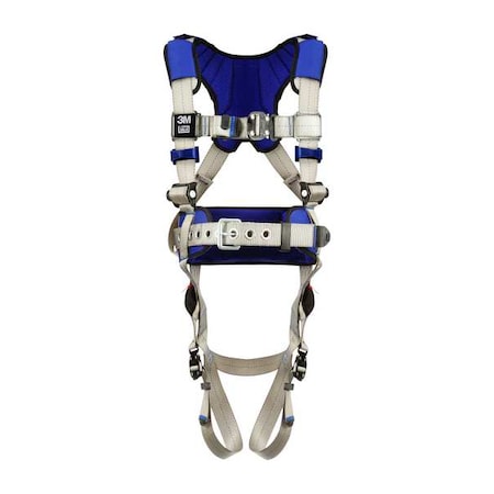 ExoFit™ X100 Fall Protection Harness, L, 420 lb, Quick-Connect Chest/ Quick-Connect Leg Straps MPN:1401082