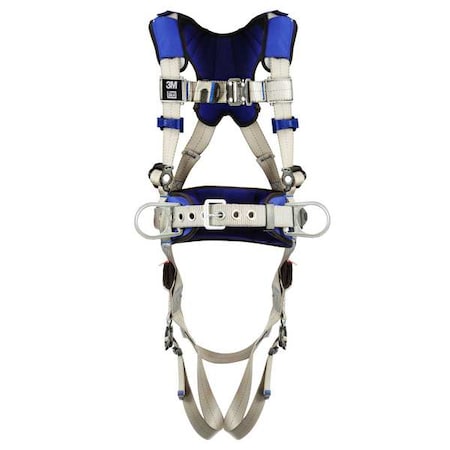 ExoFit™ X100 Fall Protection Harness, 2XL, 420 lb, Quick-Connect Chest/ Quick-Connect Leg Straps MPN:1401094