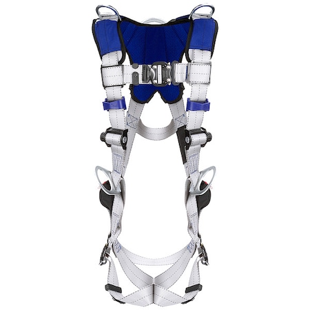 ExoFit™ X100 Fall Protection Harness, S, 420 lb, Quick-Connect Chest/ Quick-Connect Leg Straps MPN:1401222
