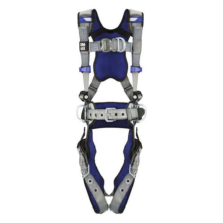 ExoFit™ X200 Fall Protection Harness, S, 420 lb, Quick-Connect Chest/ Tongue Leg Straps MPN:1402088