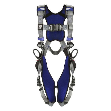 ExoFit™ X200 Fall Protection Harness, L, 420 lb, Quick-Connect Chest/ Quick-Connect Leg Straps MPN:1402132