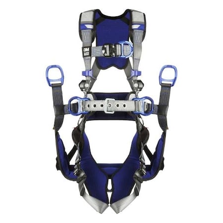 ExoFit™ X200 Fall Protection Harness, XL, 420 lb, Quick-Connect Chest/ Quick-Connect Leg Straps MPN:1402138