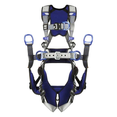 ExoFit™ X200 Fall Protection Harness, 2XL, 420 lb, Quick-Connect Chest/ Quick-Connect Leg Straps MPN:1402139