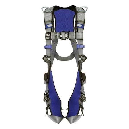 ExoFit™ X200 Fall Protection Harness, L, 420 lb, Quick-Connect Chest/ Quick-Connect Leg Straps MPN:1402147