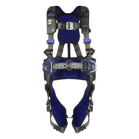 ExoFit™ X300 Fall Protection Harness, XL, 420 lb, Quick-Connect Chest/ Quick-Connect Leg Straps MPN:1403101