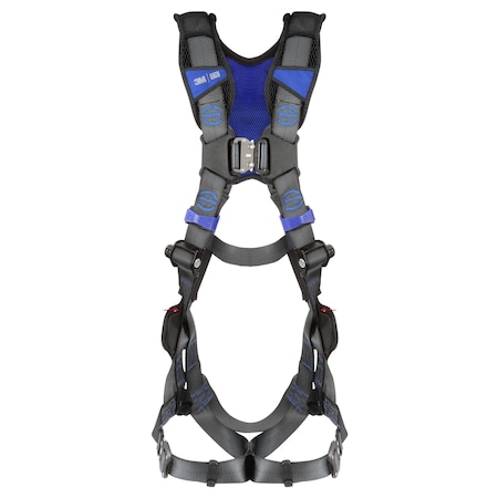 X300 Fall Protection Harness, M/L, 420 lb, Quick-Connect Chest/ Quick-Connect Leg Straps MPN:1403199