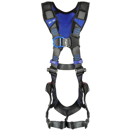 ExoFit™ X300 Fall Protection Harness, M/L, 420 lb, Quick-Connect Chest/ Quick-Connect Leg Straps MPN:1403202