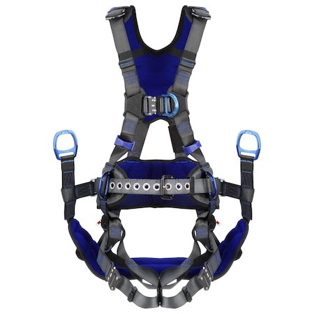 X300 Fall Protection Harness, XS/S, 420 lb, Quick-Connect Chest/ Quick-Connect Leg Straps MPN:1403210
