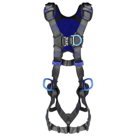 X300 Fall Protection Harness, 3XS/2XS, 420 lb, Quick-Connect Chest/ Quick-Connect Leg Straps MPN:1403239