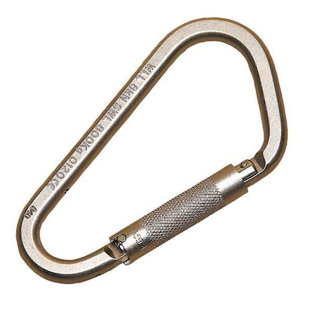Carabiner, Auto-Lock, Pear, 6 2/3 in Length, 2