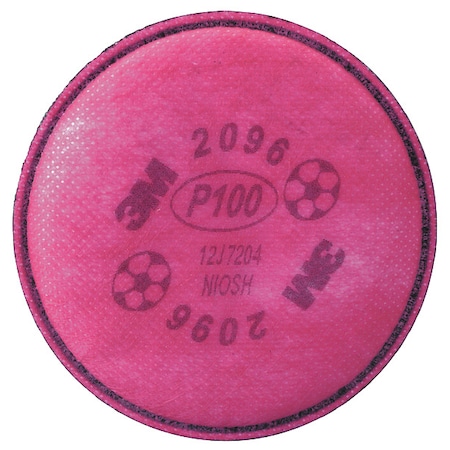 Filter, 6000, Magenta, Bayonet, 3M™ Half and Full Respirators MPN:2096
