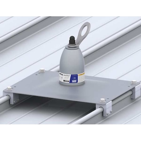 Roof Top Anchor, 17 1/4 in Length, 310 lb Weigth Capacity, Steel Anchor, 5, 000 lb Tensile Strength MPN:2100138
