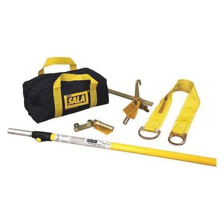 Remote Anchor System, 3 ft Length, 310 lb Weigth Capacity, Steel Anchor, 5, 000 lb Tensile Strength MPN:2104527