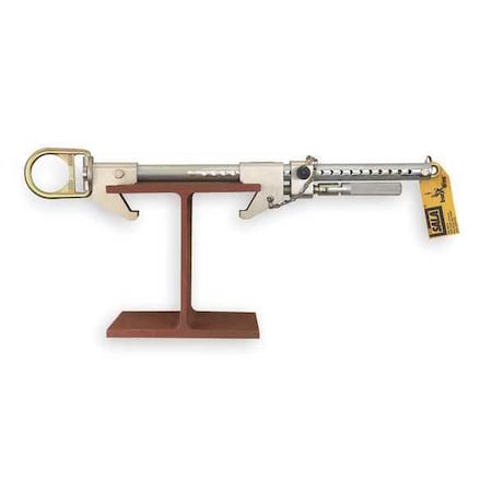 Fixed Beam Anchor, 20 in Length, 310 lb Weigth Capacity, Aluminum, Stainless Steel Anchor MPN:2108406