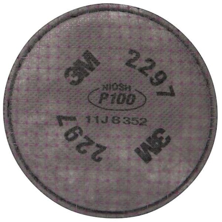 Filter, 6000, Magenta, Bayonet, 3M™ Half and Full Respirators MPN:2297