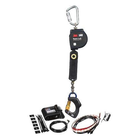 Nano-Lok Self-Retracting Lifeline, 11 ft Length, Carabiner, Not Applicable, 1 Leg(s) MPN:3100273
