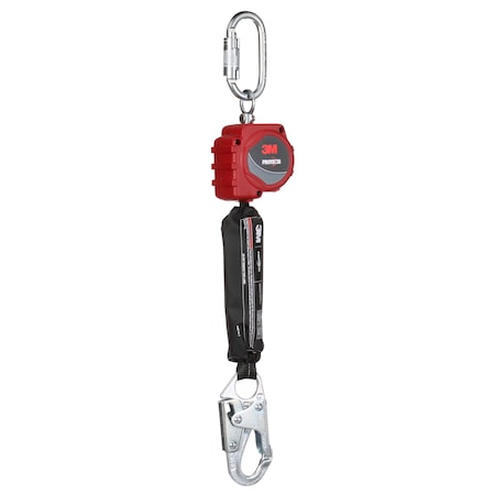 Protecta Self-Retracting Lifeline, 6 ft. Length, Snap Hook, Steel, 1 Leg(s), 310 lb Weight Capacity MPN:3100506