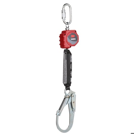 Protecta Self-Retracting Lifeline, 6 ft. Length, Rebar Hook, Steel, 1 Leg(s), 310 lb Weight Capacity MPN:3100508