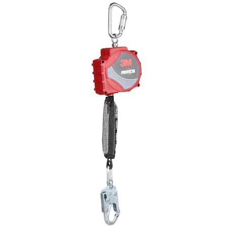 Protecta Self-Retracting Lifeline, 20 ft. Length, Swivel Snap Hook, Steel, 2 Leg(s) MPN:3100516