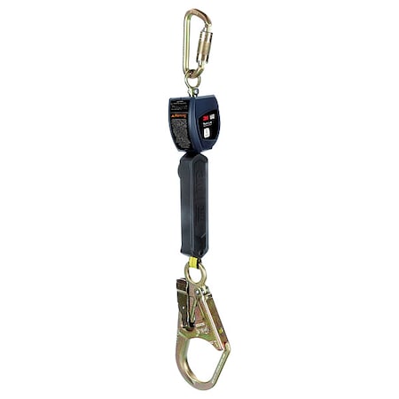 Nano-Lok Personal Self Retracting Lifeline, Carabiner, Steel, 1 Leg(s), 420 lb Weight Capacity MPN:3100522