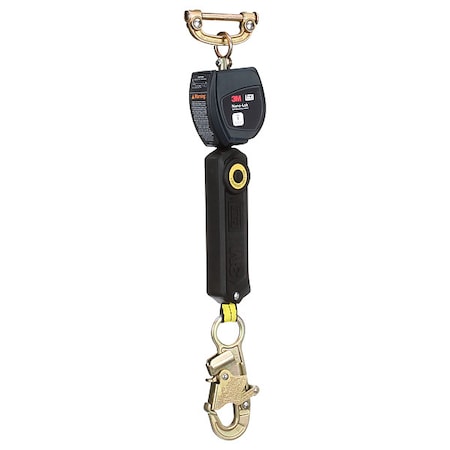 Nano-Lok Personal Self Retracting Lifeline, Quick-Connect, Steel, 1 Leg(s), 420 lb Weight Capacity MPN:3100526