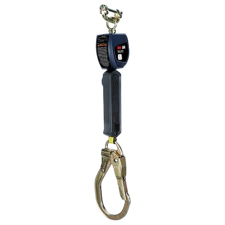 Nano-Lok Personal Self Retracting Lifeline, Quick-Connect, Steel, 1 Leg(s), 420 lb Weight Capacity MPN:3100537