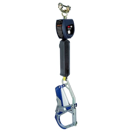 Nano-Lok Personal Self Retracting Lifeline, Quick-Connect, Steel, 1 Leg(s), 420 lb Weight Capacity MPN:3100541
