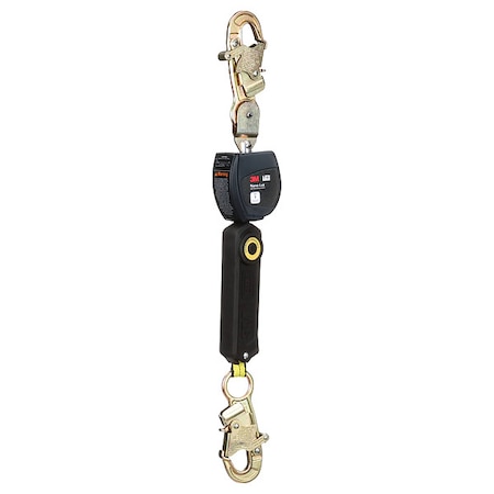 DBI SALA Self Retracting Lifeline, 6 1/2 ft Length, Snap Hook, Steel, 1 Leg(s) MPN:3100543