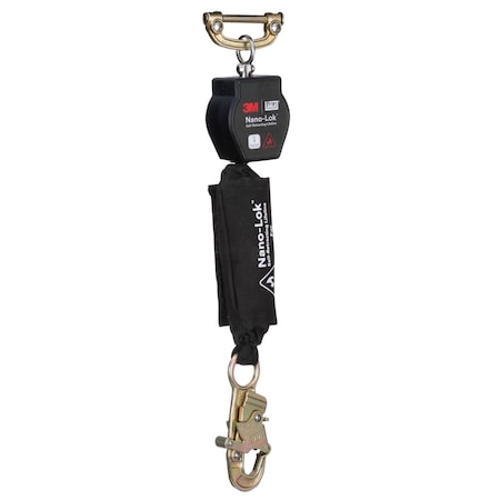 DBI-SALA Self-Retracting Lifeline, 6 ft. Length, Snap Hook, Steel, 1 Leg(s), 420 lb Weight Capacity MPN:3100555