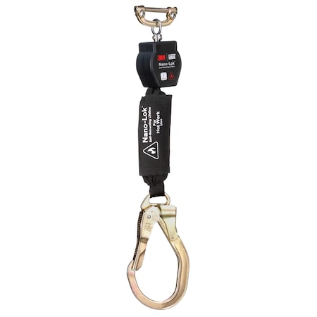 DBI-SALA Self-Retracting Lifeline, 6 ft. Length, Rebar Hook, Steel, 1 Leg(s), 420 lb Weight Capacity MPN:3100558