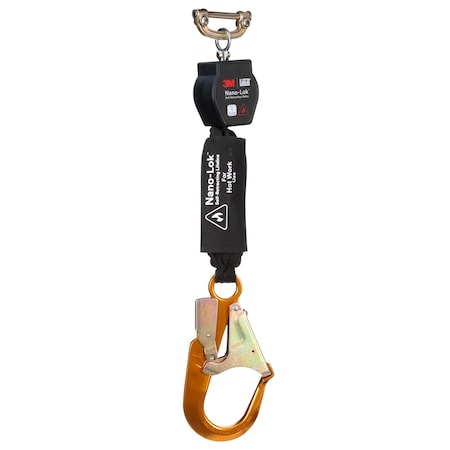 DBI-SALA Self-Retracting Lifeline, 6 ft. Length, Rebar Hook, Aluminum, 1 Leg(s) MPN:3100560