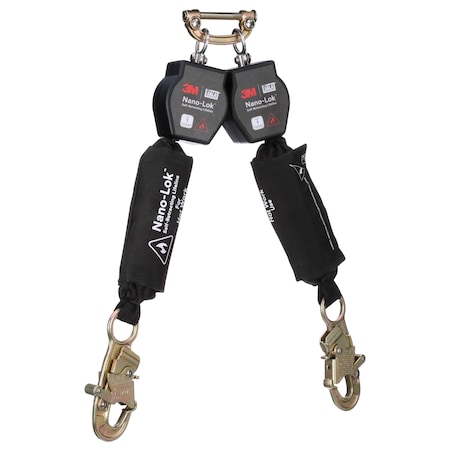 DBI-SALA Self-Retracting Lifeline, 6 ft. Length, Snap Hook, Steel, 1 Leg(s), 420 lb Weight Capacity MPN:3100565