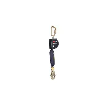 Nano-Lok Self Retracting Lifeline, 9.0 ft Length, Carabiner, Aluminum, 1 Leg(s) MPN:3100606