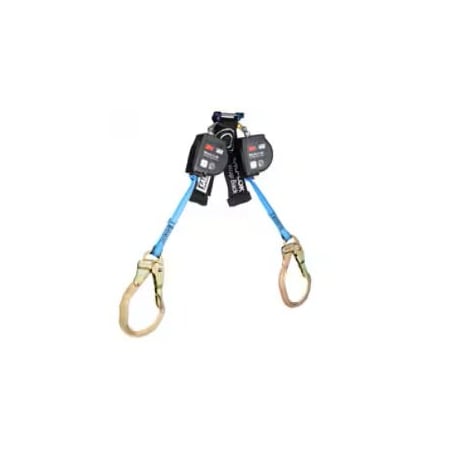 DBI-SALA® Nano-Lok™ Self Retracting Lifeline, 8 ft. Length, Rebar Hook, Steel, 2 Leg(s) MPN:3100618
