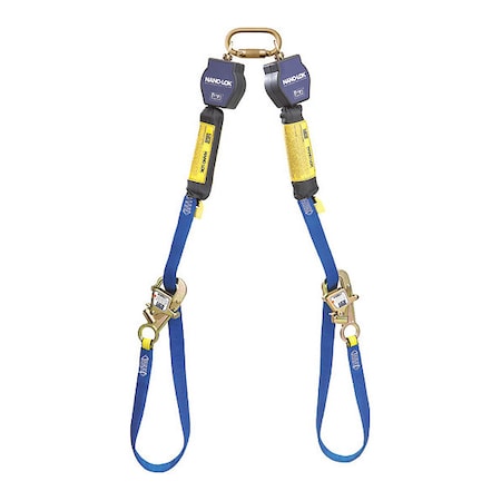 Nano-Lok™ Lifeline, 9 ft. Length, Quick Connect, 2 Leg(s), 420 lb. Weight Capacity MPN:3101373