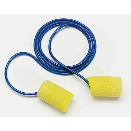 E-A-R Classic Plus Disposable Foam Ear Plugs, Cylinder Shape, 33 dB, Yellow, 200 PK MPN:311-1105