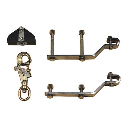 Descent Device, Silver, 310 lb, Stainless Steel, For Use With: Sloped Low Speed Rollgliss Descender MPN:3302981