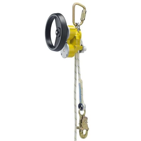 Rescue and Descent Device, 620 lb, Nylon, Polyester MPN:3327450
