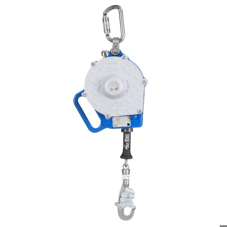 Sealed-Blok Self Retracting Lifeline, 30 ft. Length, Carabiner, Steel, 1 Leg(s) MPN:3400144