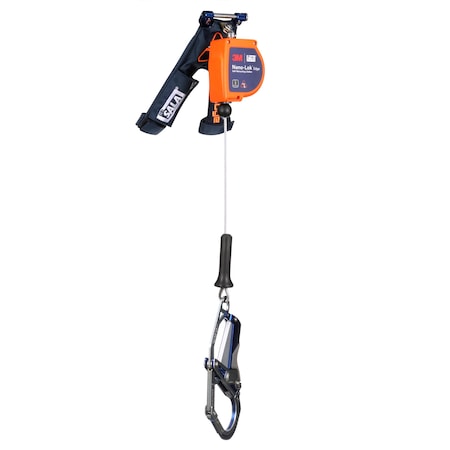 Nano-Lok Edge Self-Retracting Lifeline, 7 ft Length, Quick-Connect, Steel, 1 Leg(s) MPN:3500296