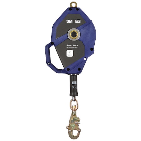 DBI-SALA Self-Retracting Lifeline, 50 ft Length, Swivel Snap Hook, Steel, 1 Leg(s) MPN:3503878