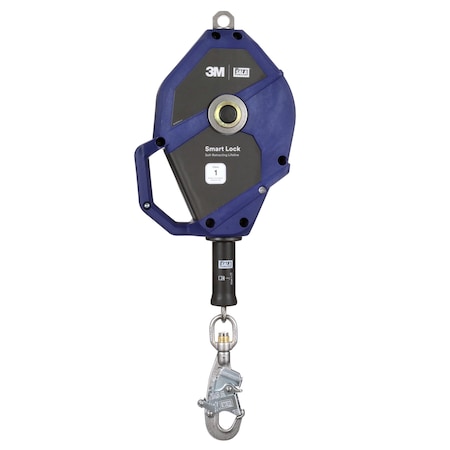 Smart Lock Self Retracting Lifeline, 40 ft Length, Carabiner, Steel, 1 Leg(s) MPN:3503879