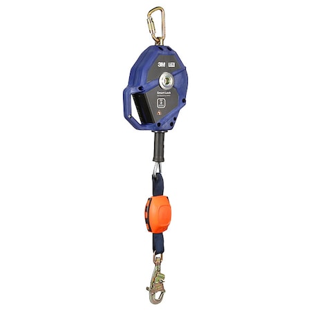 DBI SALA Self Retracting Lifeline, 30 ft. Length, Swivel Snap Hook, Steel, 1 Leg(s) MPN:3503880