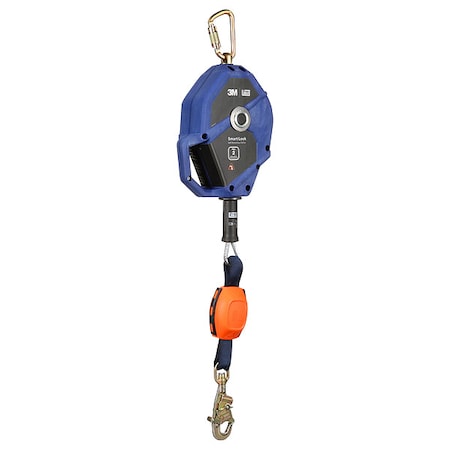 DBI SALA Self Retracting Lifeline, 30 ft. Length, Swivel Snap Hook, Steel, 1 Leg(s) MPN:3503881