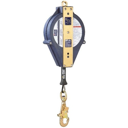 Ultra-Lok™ Self Retracting Lifeline, 50 ft. Length, Swivel Snap Hook, Stainless Steel, 1 Leg(s) MPN:3503882