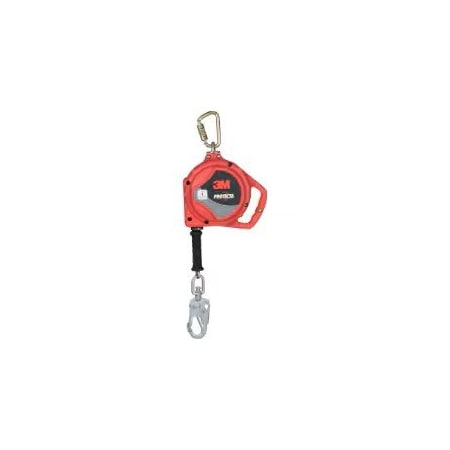 PROTECTA® Self Retracting Lifeline, 33 ft Length, Swivel Snap Hook, Steel, 1 Leg(s) MPN:3590036