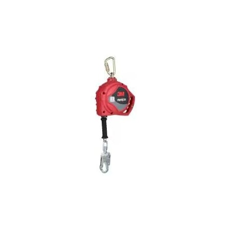 PROTECTA® Self Retracting Lifeline, 33 ft Length, Swivel Snap Hook, Steel, 1 Leg(s) MPN:3590037