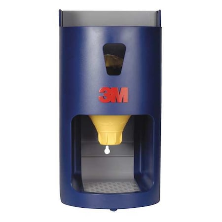 Reusable Ear Plugs with Dispenser, Table Top, Wall Mount, Capacity: 400 to 500 Pairs MPN:391-0000